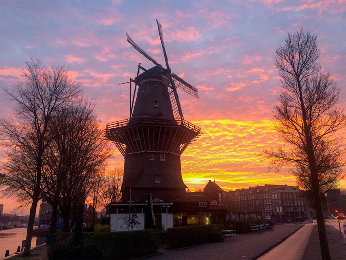 Romantic quiet studio on the canal Amsterdam Esterno foto